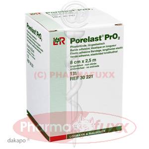 PORELAST Pro2 Pflasterbinde 8cmx2,5m 30221, 1 Stk