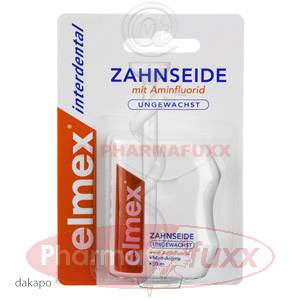 ELMEX Zahnseide ungewachst, 50 m