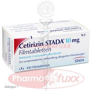 CETIRIZIN STADA 10 mg Filmtabl., 100 Stk