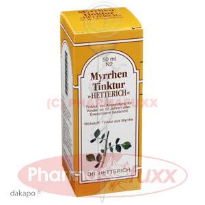 MYRRHEN TINKTUR Hetterich, 50 ml