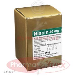 NIACIN 40 mg pro Kapsel, 60 Stk