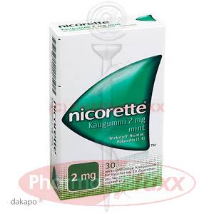 NICORETTE 2 mg mint Kaugummi, 30 Stk