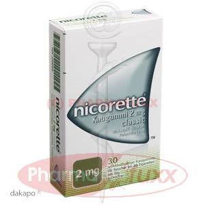 NICORETTE 2 mg classic Original Kaugummi, 30 Stk