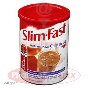 SLIM FAST DRINK Pulver Cafe au Lait, 438 g