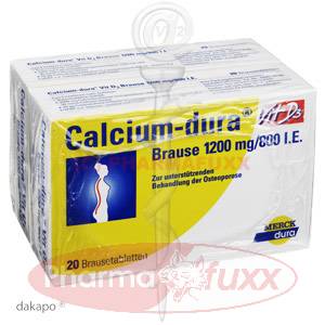 CALCIUM DURA Vit. D3 1200 mg Brausetabl., 40 Stk
