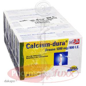 CALCIUM DURA Vit. D3 1200 mg Brausetabl., 100 Stk