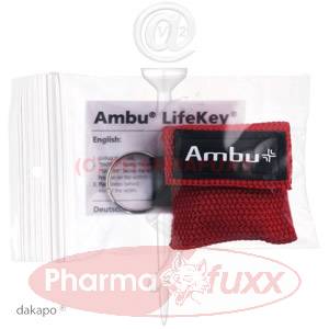 AMBU LifeKey im Softcase(Nylon)-Schluesselanh., 1 Stk