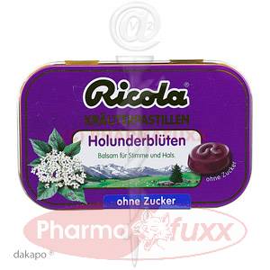 RICOLA Dose Holunderblueten Pastillen o.Z., 60 g