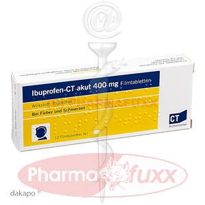IBUPROFEN- CT akut 400 mg Filmtabletten, 10 Stk
