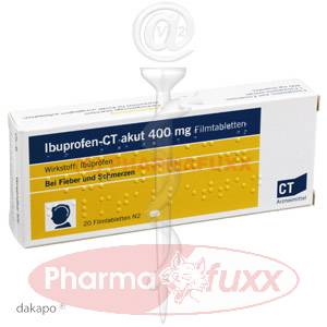IBUPROFEN- CT akut 400 mg Filmtabletten, 20 Stk