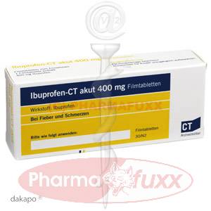 IBUPROFEN- CT akut 400 mg Filmtabletten, 30 Stk