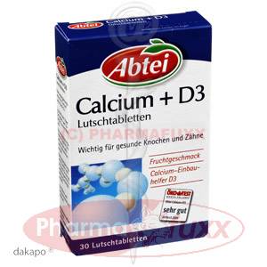 ABTEI Calcium plus Vitamin D Lutschtabl., 30 Stk