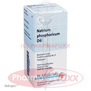 BIOCHEMIE 9 Natrium phosphoricum D 6 Tabl., 200 Stk