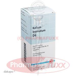 BIOCHEMIE 14 Kalium bromatum D 6 Tabl., 200 Stk