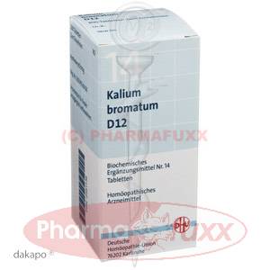 BIOCHEMIE 14 Kalium bromatum D 12 Tabl., 200 Stk