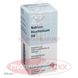 BIOCHEMIE 23 Natrium bicarbonicum D 6 Tabl., 200 Stk