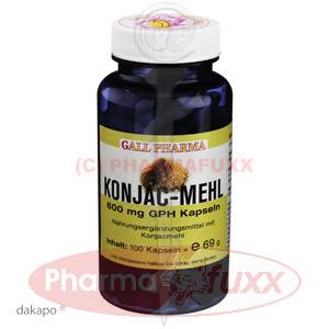 KONJAC MEHL 600 mg Kapseln, 100 Stk