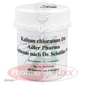 BIOCHEMIE Adler 4 Kalium chlor.D6 Adl.Ph. Tabl., 400 St