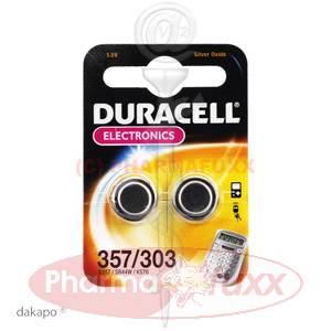 DURACELL 357/303 B2, 2 Stk