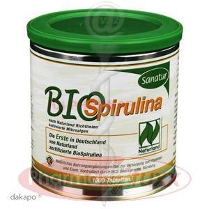 BIOSPIRULINA aus oekologischer Aquakultur Tabl., 1000 S