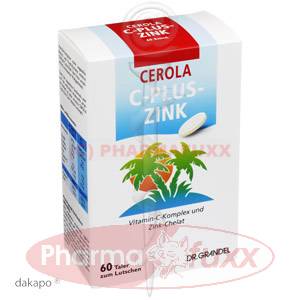 CEROLA C plus Zink Taler Grandel, 60 Stk