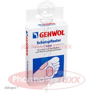 GEHWOL Schutzpflaster oval, 4 Stk