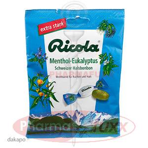 RICOLA m.Z. Menthol Eukalyptus Bonbons, 75 g