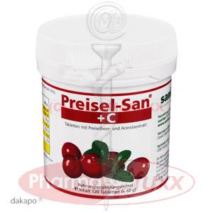 PREISEL SAN+C Tabl., 120 Stk