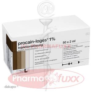 PROCAIN LOGES 1% Injektionsloesung Amp., 100 ml