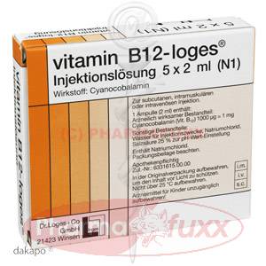 VITAMIN B 12 Loges Injektionsloesung Amp., 10 ml