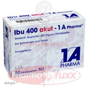 IBU 400 akut 1A Pharma Filmtabl., 50 Stk