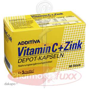 ADDITIVA Vitamin C Depot 300 mg Kapseln, 60 Stk