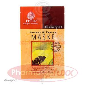 FETTE Ananas+Papaya Maske Sommerwind, 15 ml