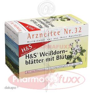 H&S Weissdornblaetter Tee m.Blueten Btl., 20 Stk