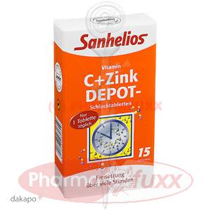 SANHELIOS Vitamin C + Zink Depot Tabl., 15 Stk