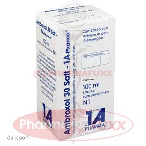 AMBROXOL 30 Saft 1A Pharma, 100 ml