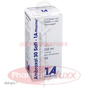AMBROXOL 30 Saft 1A Pharma, 250 ml