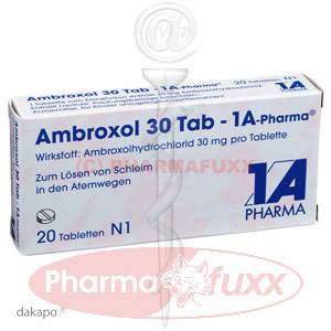 AMBROXOL 30 Tab 1A Pharma Tabl., 20 Stk