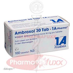 AMBROXOL 30 Tab 1A Pharma Tabl., 100 Stk