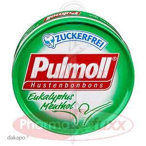 PULMOLL Hustenbonbons Eukalyptus zuckerfrei, 50 g