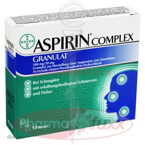 ASPIRIN COMPLEX Granulat Btl., 10 Stk