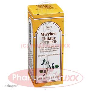 MYRRHEN TINKTUR Hetterich, 30 ml