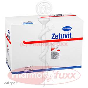 ZETUVIT Saugkompresse unsteril 20x40cm, 30 Stk