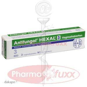ANTIFUNGOL HEXAL 3 Vaginaltabletten, 3 Stk