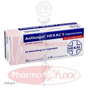 ANTIFUNGOL HEXAL 3 Vaginalcreme, 20 g