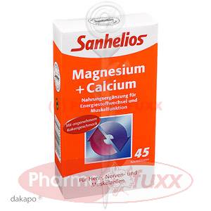 SANHELIOS Magnesium + Calcium Kautabl., 45 Stk