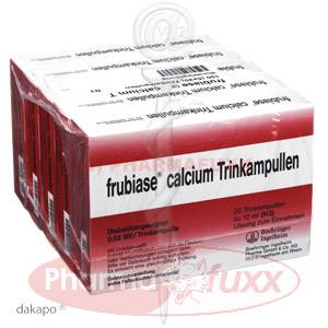 FRUBIASE CALCIUM T Trinkamp., 100 Stk