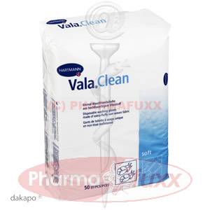 VALACLEAN soft Einmal Waschhandschuhe, 50 Stk