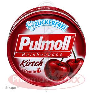PULMOLL Hustenbonbons Wildkirsch + Vit.C zf., 50 g