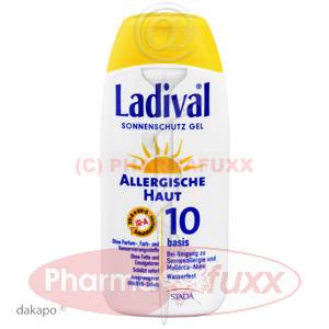 LADIVAL allergische Haut Gel LSF 10, 200 ml